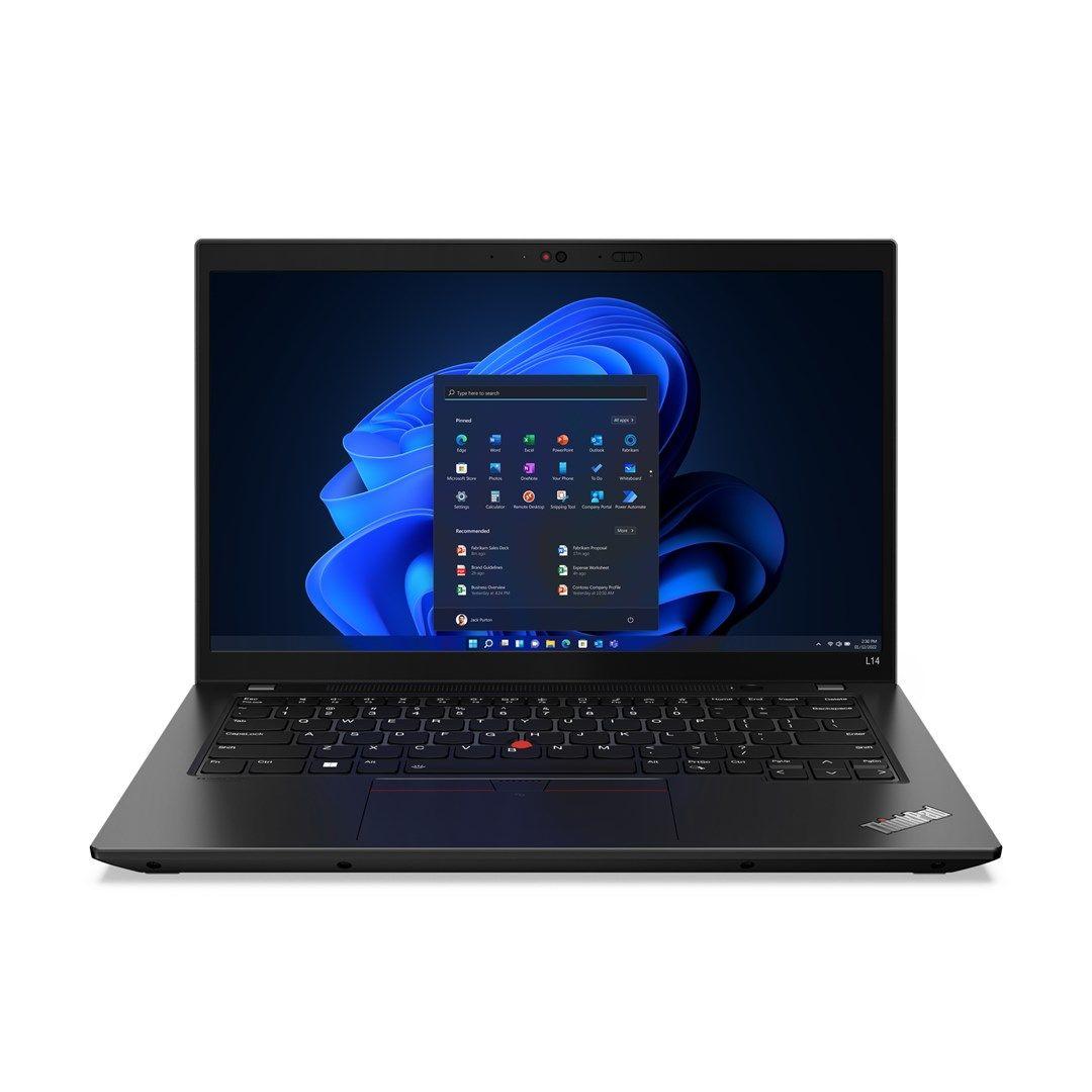 Lenovo ThinkPad L14 G3 i5-1235U 14"FHD IPS 250nits AG 8GB 3200 SSD256 Intel Iris Xe Graphics W11Pro Thunder Black 3Y OnSite (1Y Premier) (WYPRZEDAŻ) — zdjęcie 1