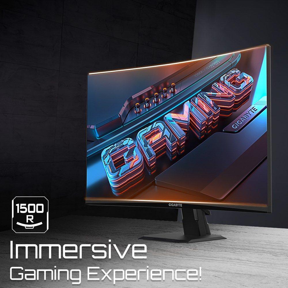 MONITOR GIGABYTE LED 27" GS27FC 180Hz — zdjęcie 7