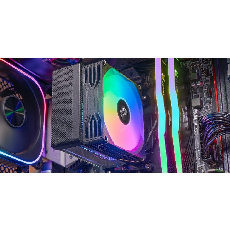 TACENS MARS MCPU-X3 90 PWM 190W TDP BK- chłodzenie CPU — zdjęcie 7