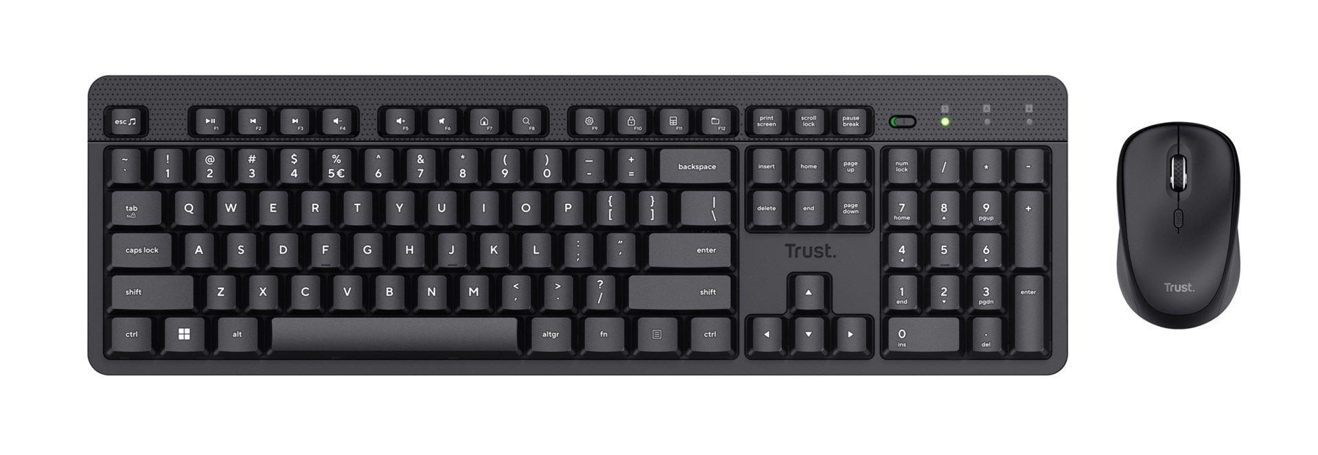 Klawiatura i mysz Trust Ody II Wireless — zdjęcie 4