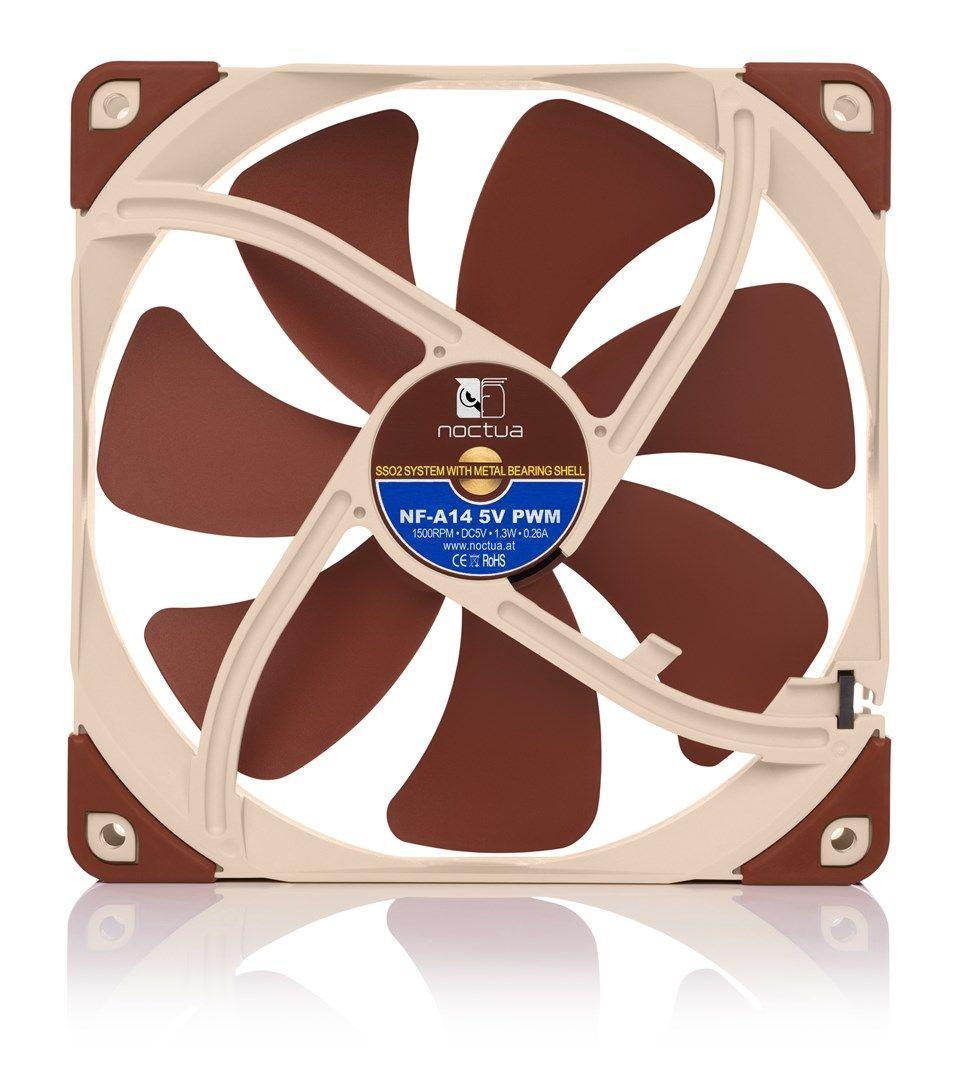 Wentylator NOCTUA 140mm NF-A14 5V PWM — zdjęcie 3