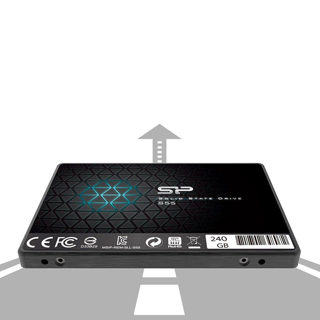 Dysk SSD Silicon Power S55 240GB 2,5" SATA III 550/450 MB/s (SP240GBSS3S55S25) — zdjęcie 5