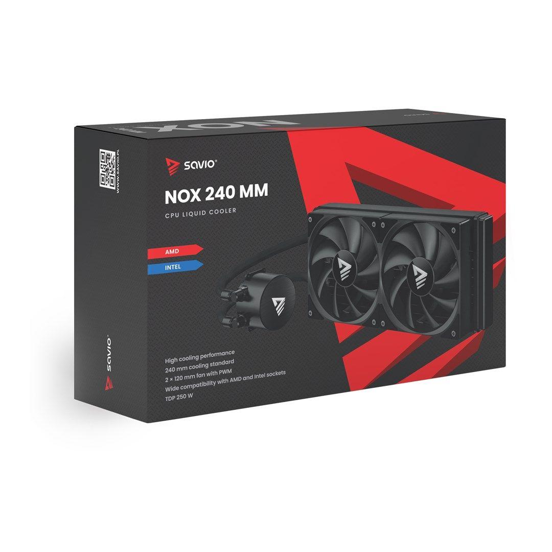SAVIO CHŁODZENIE WODNE CPU 240 MM NOX — zdjęcie 10