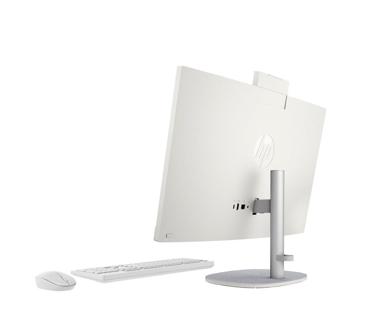 HP AIO 24-cr0124nw i3-N300 23.8"FHD IPS 250nits AG 8GB DDR4 3200 SSD512 UHD Cam720p kB+Mouse Win11 Shell White 2Y — zdjęcie 3