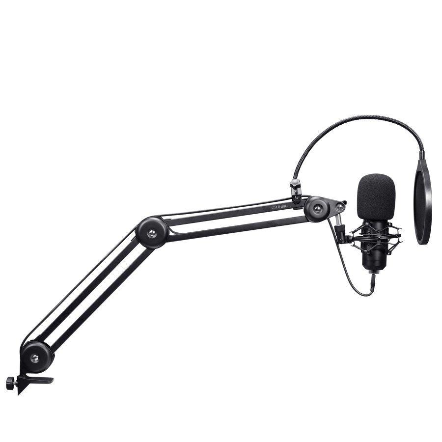 Mikrofon TRUST GXT 270 EMITA II czarny — zdjęcie 7
