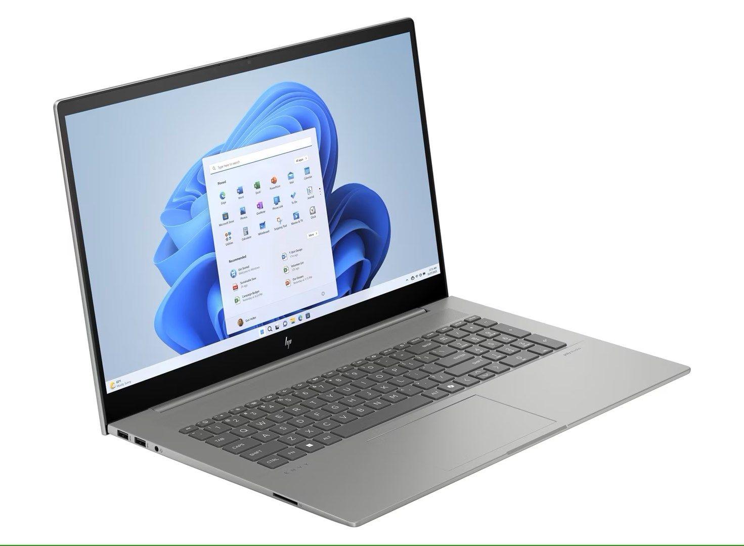 HP Envy 17-CW1008CA Ultra 7 155U 17.3"FHD Touch 16GB SSD1TB BT BLKB GeForce RTX 3050 4GB Win11 Silver (REPACK) 2Y (OUTLET) — zdjęcie 2