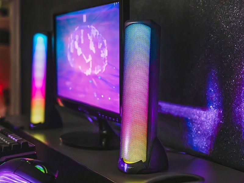 TRACER GŁOŚNIKI 2.0 BLUETOOTH SIGMA USB RGB — zdjęcie 6