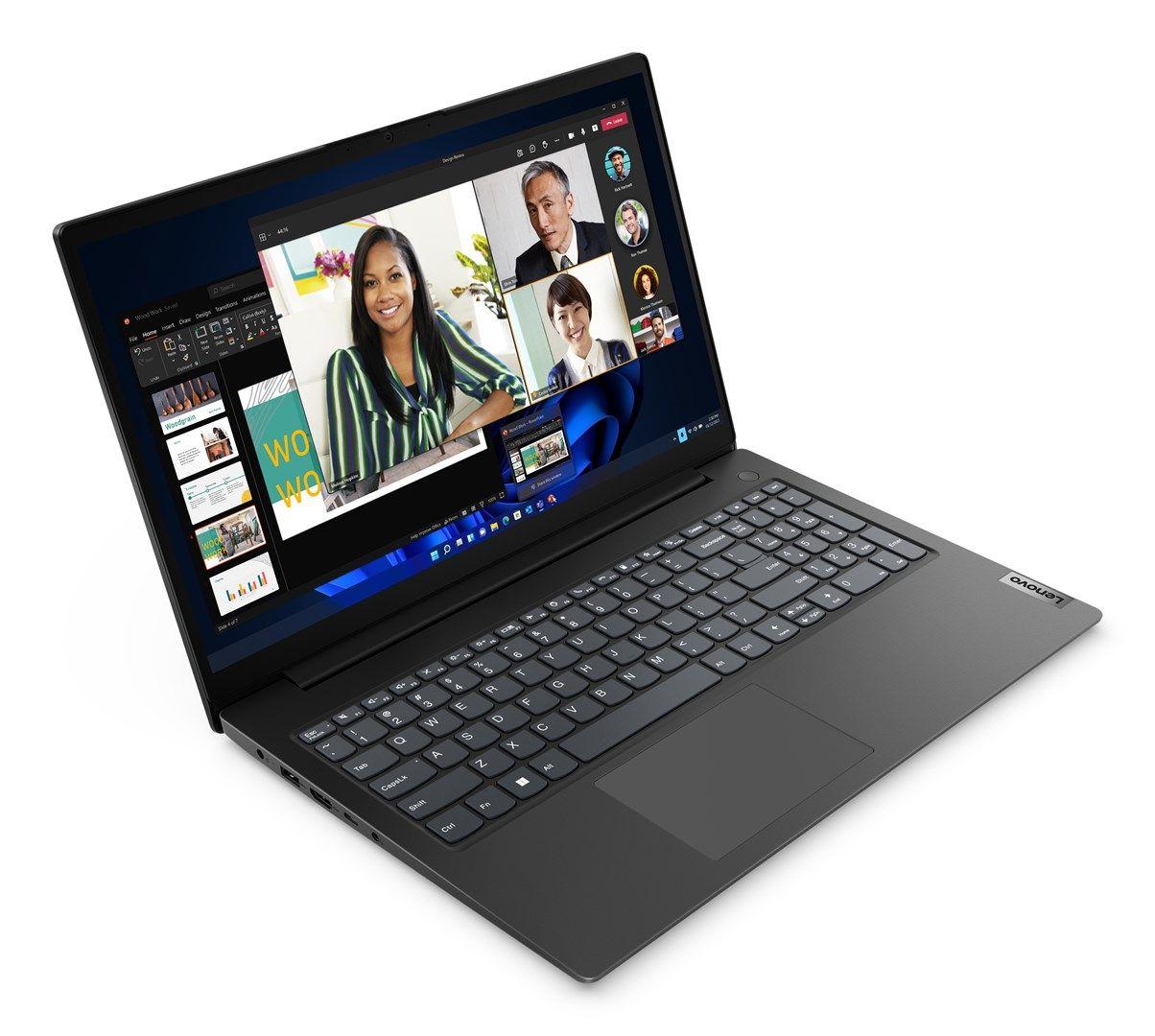 Lenovo V15 G4 IRU i5-13420H 15.6" FHD IPS 300nits AG 8GB DDR4 3200 SSD512 Intel UHD Graphics Cam720p 38Wh LAN NoOS Business Black 3Y — zdjęcie 2