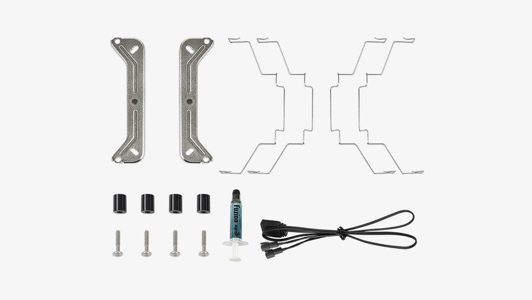 Chłodzenie CPU AEROCOOL PGS RIME 4 ARGB PWM 4P — zdjęcie 7