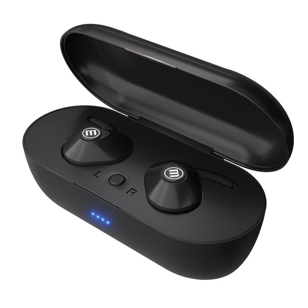 MAXELL MINI DUO Słuchawki bezprzewodowe bluetooth TWS EARBUDS czarne — zdjęcie 2