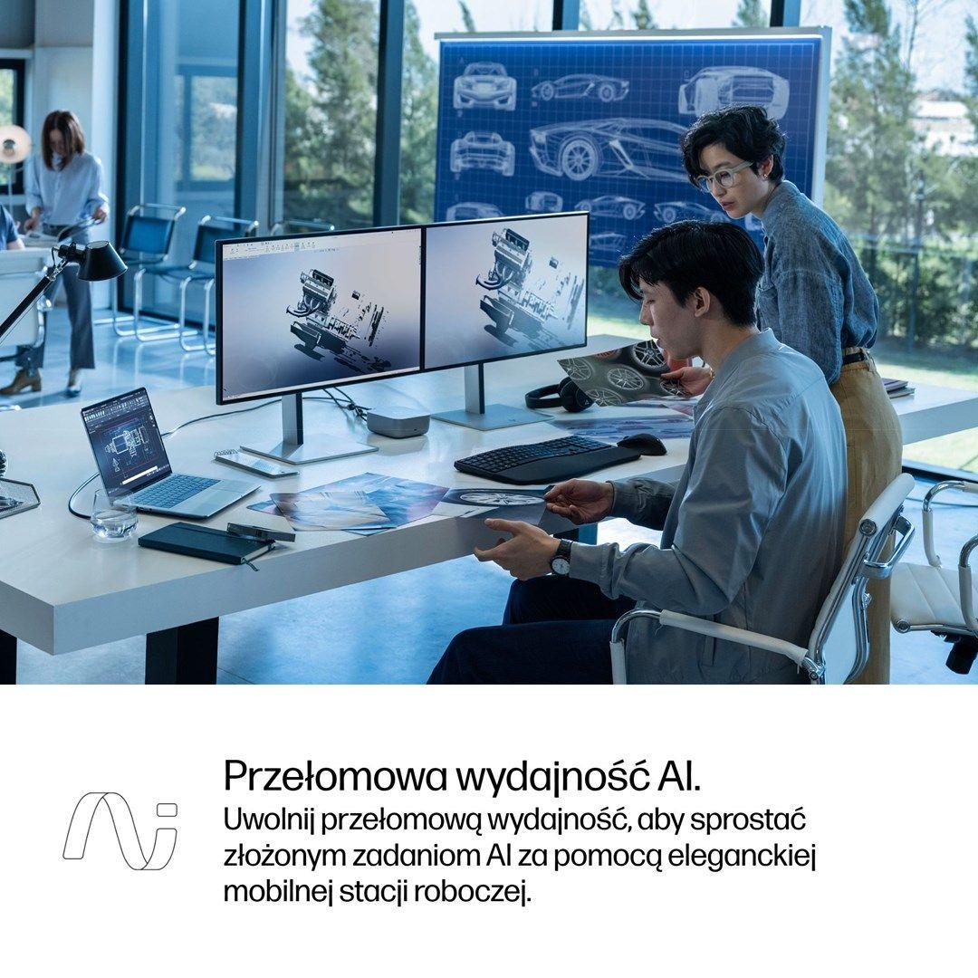 HP ZBook Ultra 14 G1a Ryzen AI Max PRO 390 14.0" 2.8K Touch OLED IPS 400nits BV LBL 32GB LPDDR5x-8533 SSD1TB Radeon 8050S Cam IR 5 MPx 74,5Wh W11Pro 3Y OnSite — zdjęcie 13