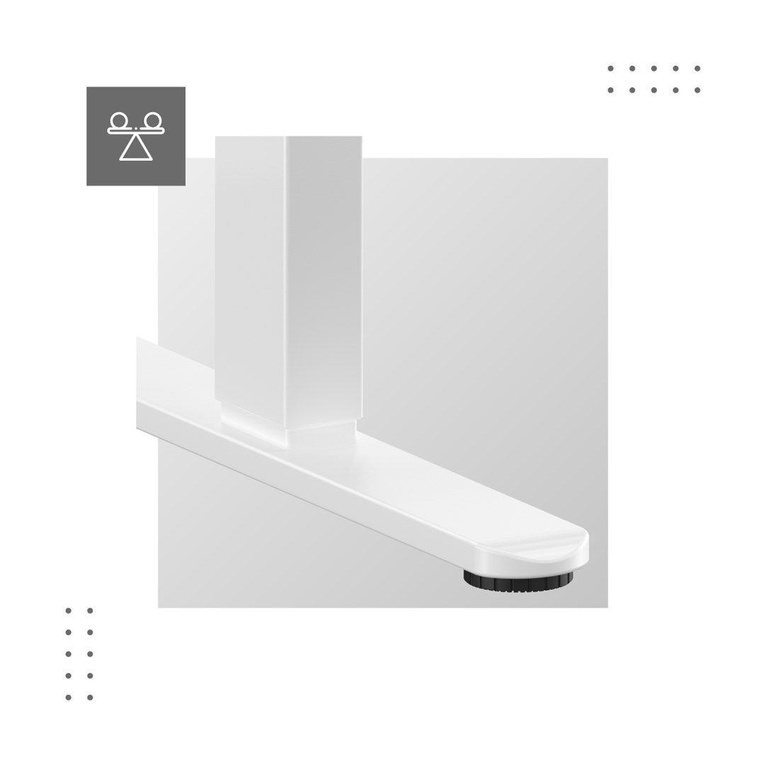 Biurko elektryczne MA-Leader 7.0 White — zdjęcie 9