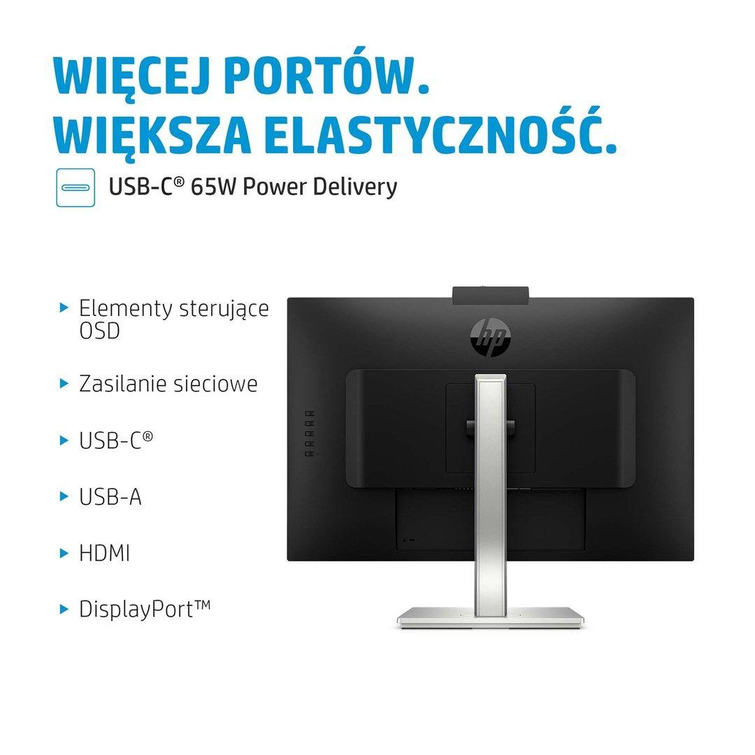 MONITOR HP LED 27" E27m G4 (40Z29AA) — zdjęcie 4