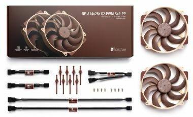 Wentylatory NOCTUA 140mm NF-A14x25r G2 PWM Sx2-PP — zdjęcie 4