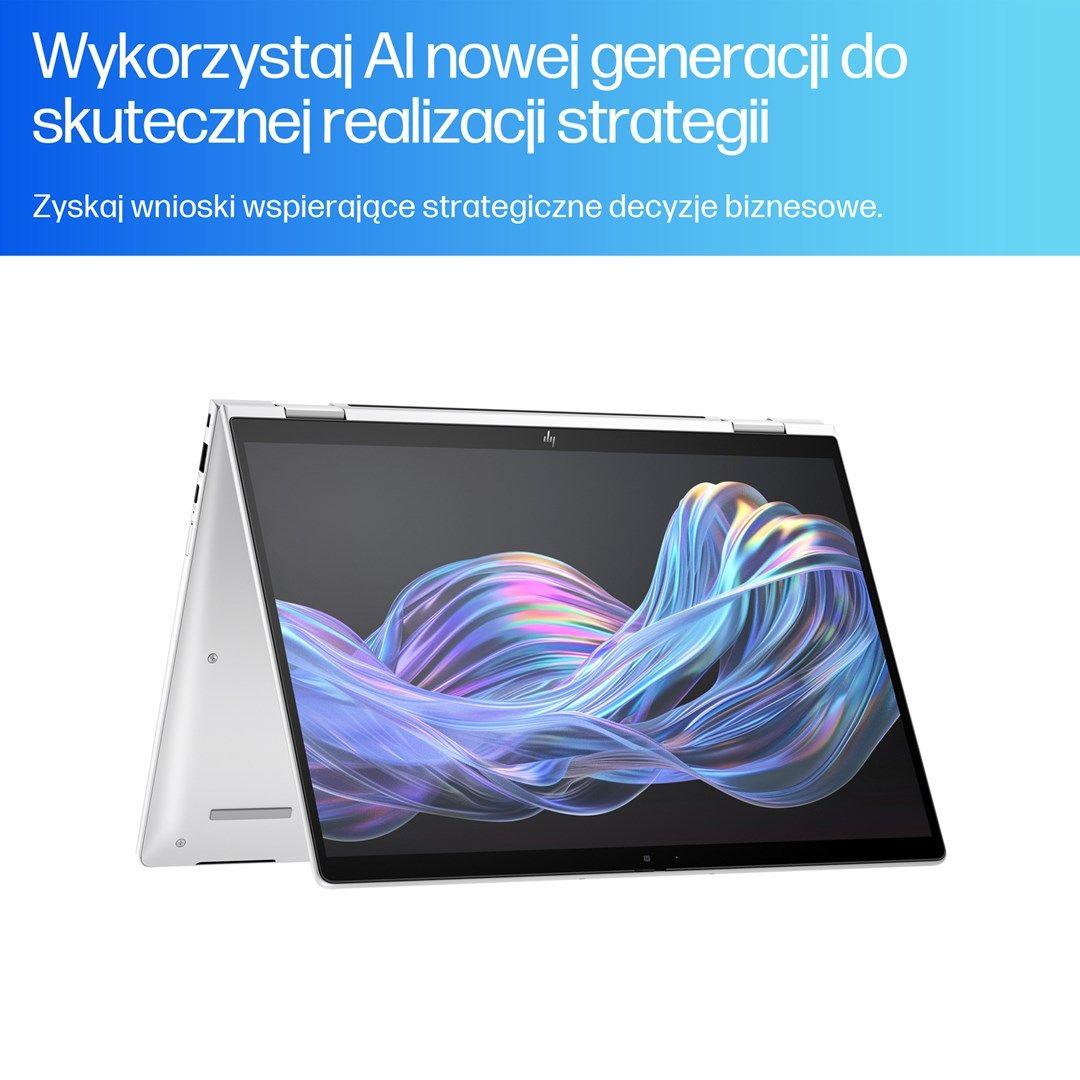 HP Elitebook X G1i Flip Ultra 5 228V 14.0"WUXGA Touch IPS AG 400 nits 32GB LPDDR5x SSD512 Intel Arc Cam 5 Mpx AI 68Wh W11Pro Glacier Silver 3Y OnSite — zdjęcie 5