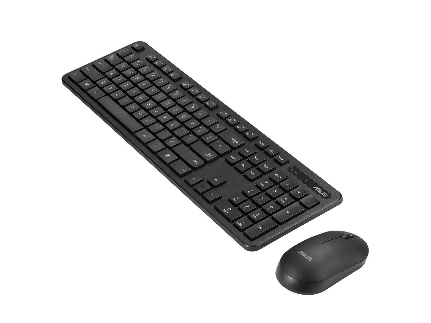 Zestaw klawiatura + mysz Asus CW100 Wireless Keyboard and Mouse Set Black — zdjęcie 6