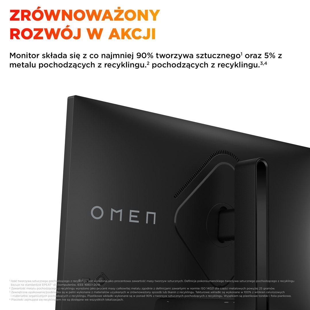 MONITOR HP LED, QHD 27" OMEN 27q G2 (AV4H6E9) 180Hz — zdjęcie 14