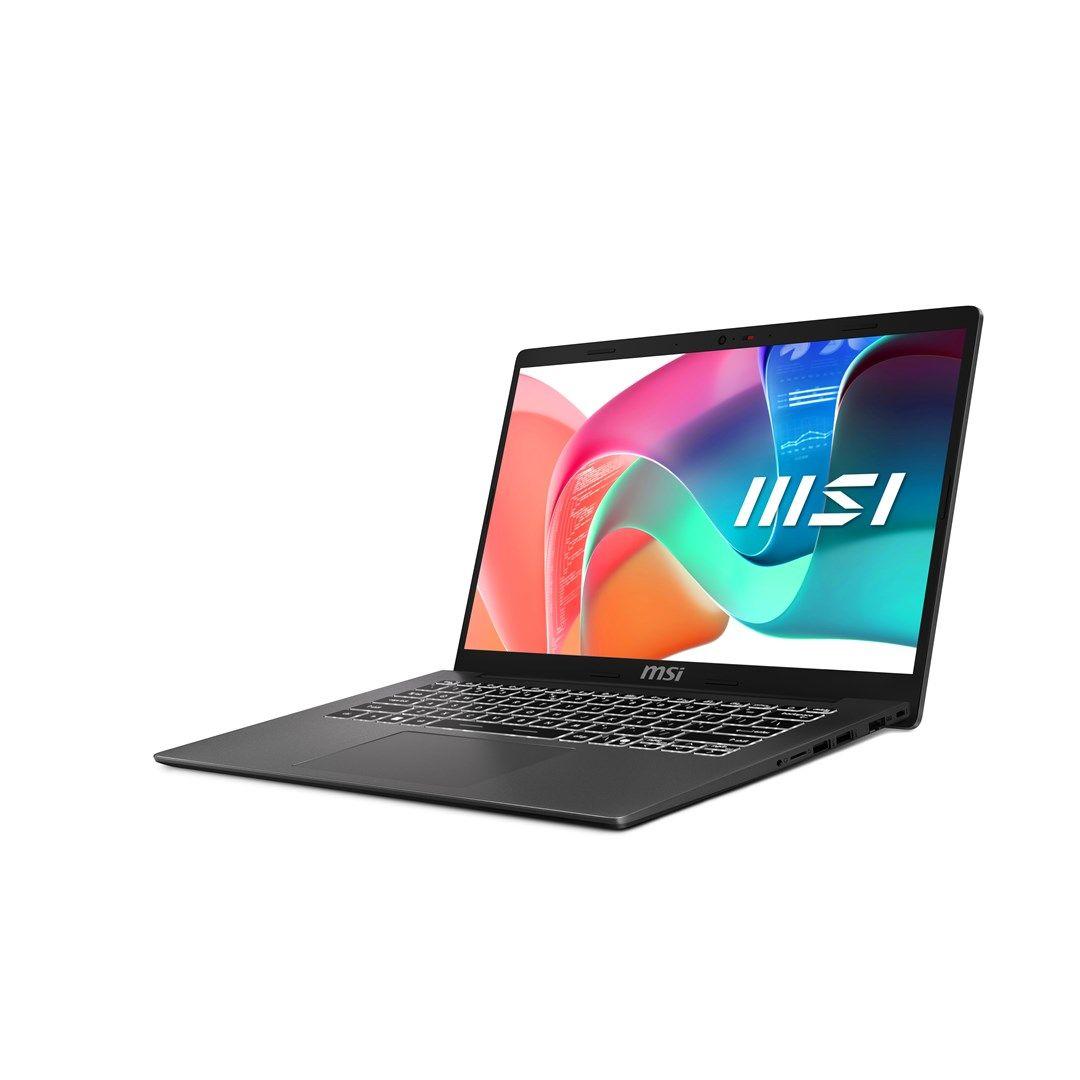 MSI Modern 14 F13MG-265PL i5-1334U 14.0" FHD 60Hz IPS-Level 16GB DDR4 3200 SSD512 Iris Xe Graphics W11Pro 3Y — zdjęcie 3
