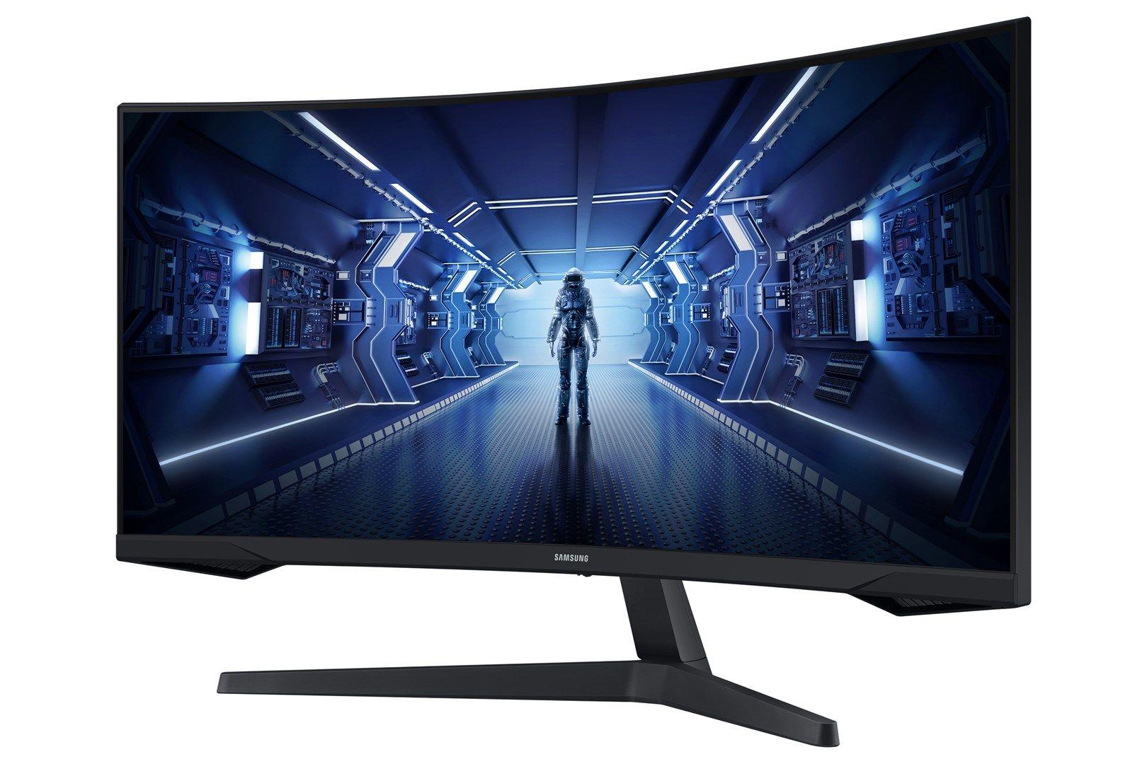MONITOR SAMSUNG ODYSSEY G5 LED 34" LC34G55TWWPXEN — zdjęcie 3