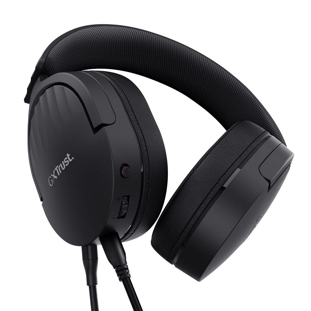 Słuchawki TRUST GXT489 FAYZO HEADSET BLK (24898) — zdjęcie 4