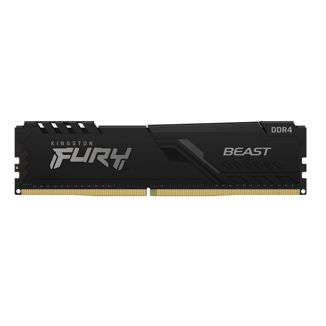KINGSTON 32GB 3200MHz DDR4 CL16 DIMM (Kit of 2) 1Gx8 FURY Beast Black KF432C16BB1K2/32 — zdjęcie 3