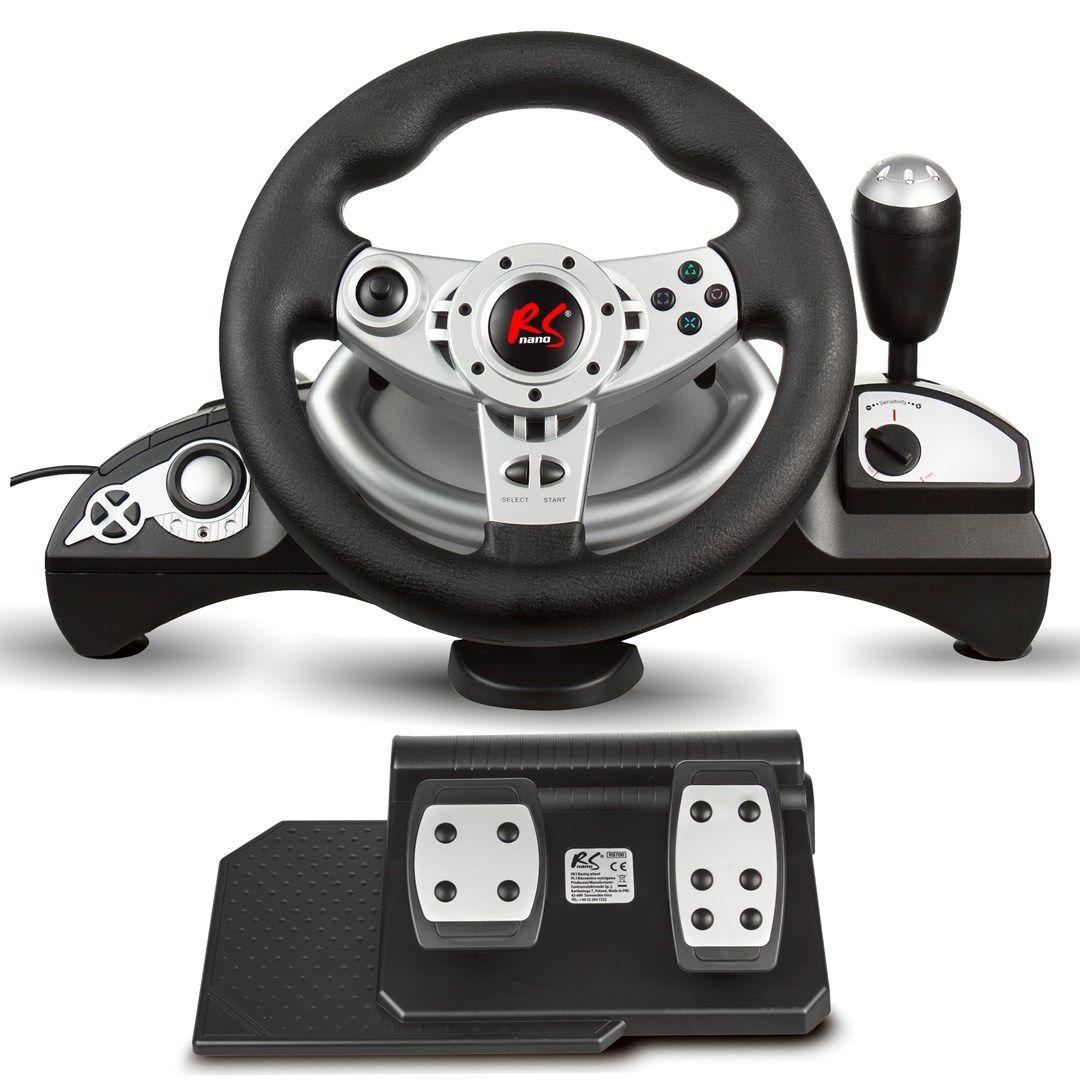 NANORS KIEROWNICA PS4/PS3/XBOX ONE/XBOX360/PC(X-INPUT/D-INPUT)/SWTICH/ANDROID 8IN RS700 — zdjęcie 12