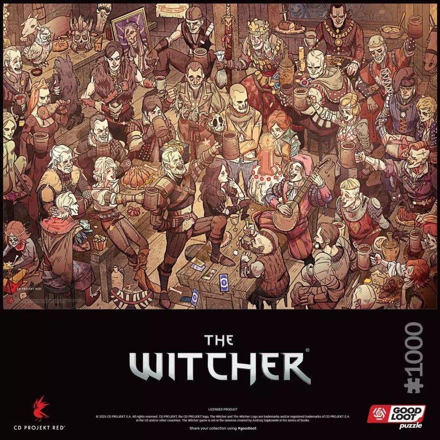 Puzzle Good Loot: The Witcher - Birthday, 1000 elementów — zdjęcie 5
