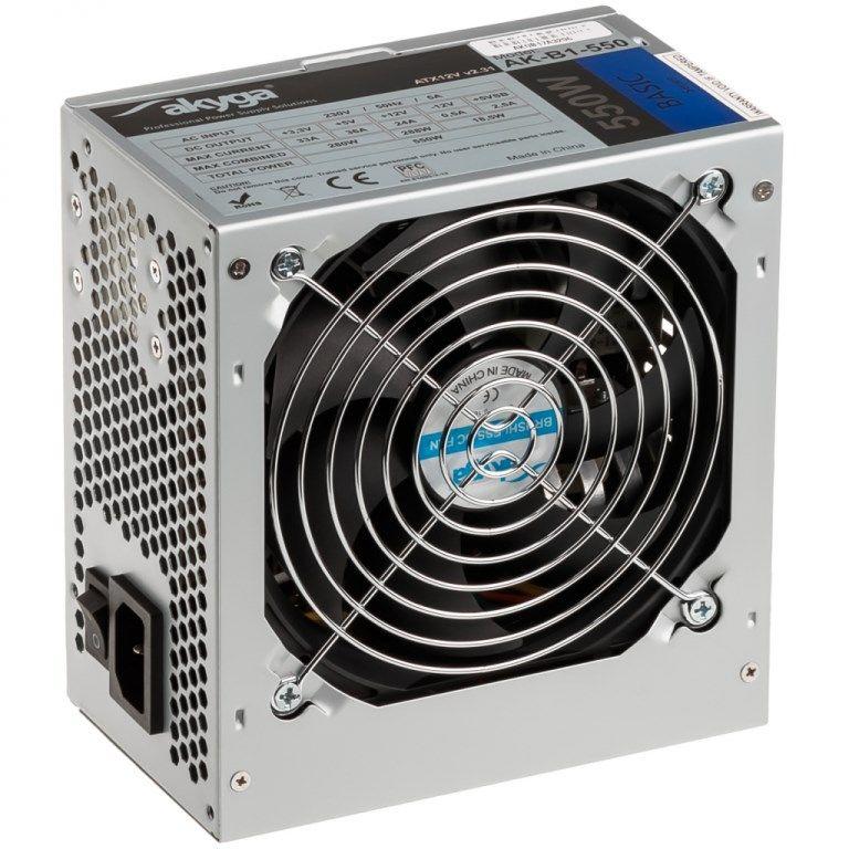 Zasilacz Akyga Basic AK-B1-550 (550 W; Pasywne; 120 mm) — zdjęcie 2