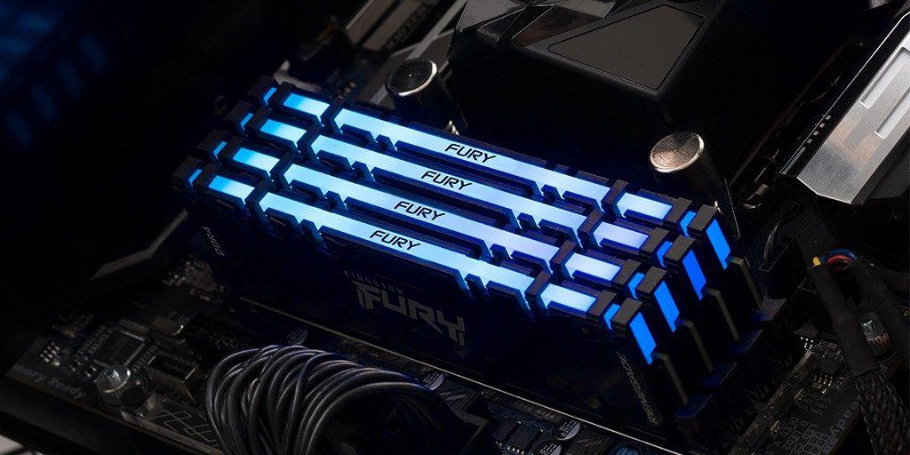 KINGSTON DDR4 16GB 3200MT/s CL16 DIMM FURY Renegade RGB — zdjęcie 17