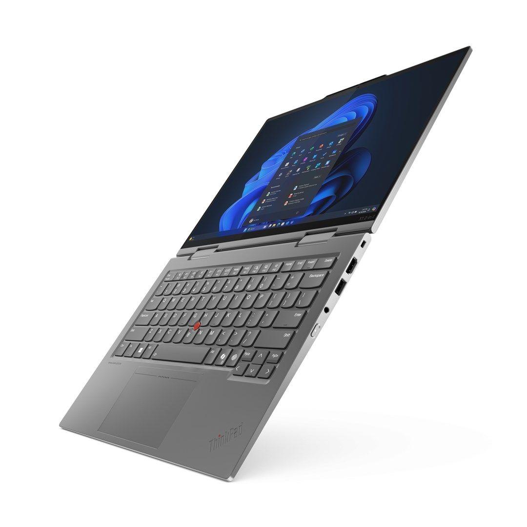 Lenovo ThinkPad X1 2-in-1 Gen 10 Aura Edition Ultra 7 258V 14.0"2.8K Touch OLED 500nits 120Hz AG 32GB LPDDR5x-8533 SSD1TB Arc Graphics 140V 57Wh W11Pro Grey 3Y OnSite — zdjęcie 4