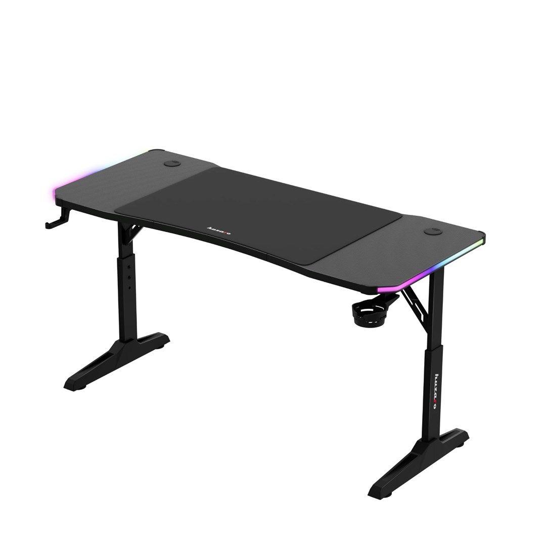Biurko gamingowe Huzaro Hero 3.6 RGB Black — zdjęcie 3