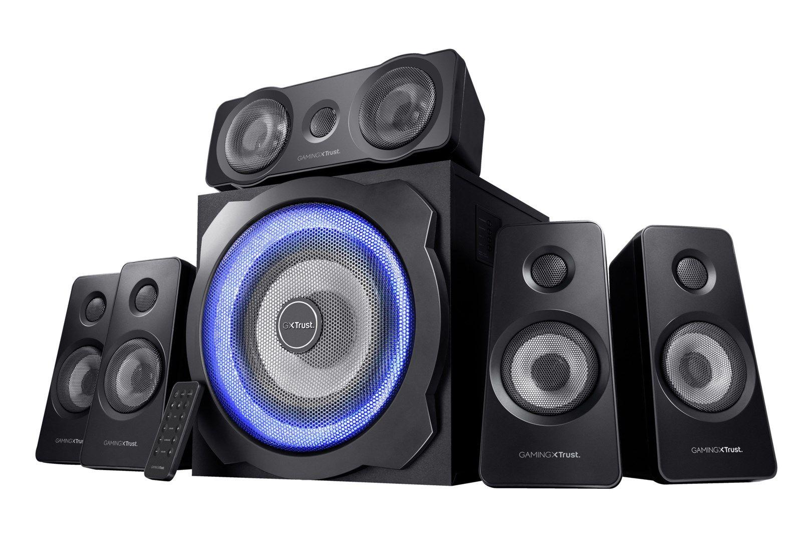 Zestaw głośników komputerowych TRUST GXT 658 Tytan Black — zdjęcie 1