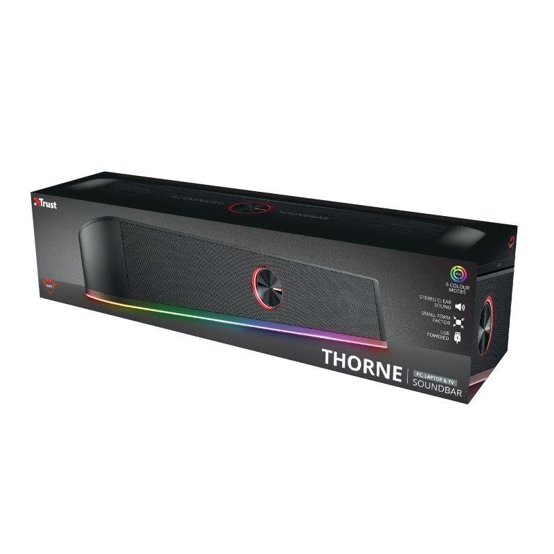 Głośnik TRUST GXT619 THORNE RGB LED SOUNDBAR — zdjęcie 7