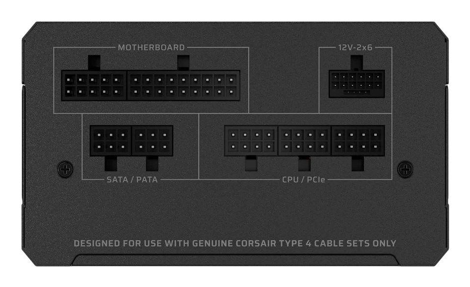 2025 RMe Series, RM850e, 850 Watt, ATX 3.1, PCIe 5.1 GOLD Certified — zdjęcie 4