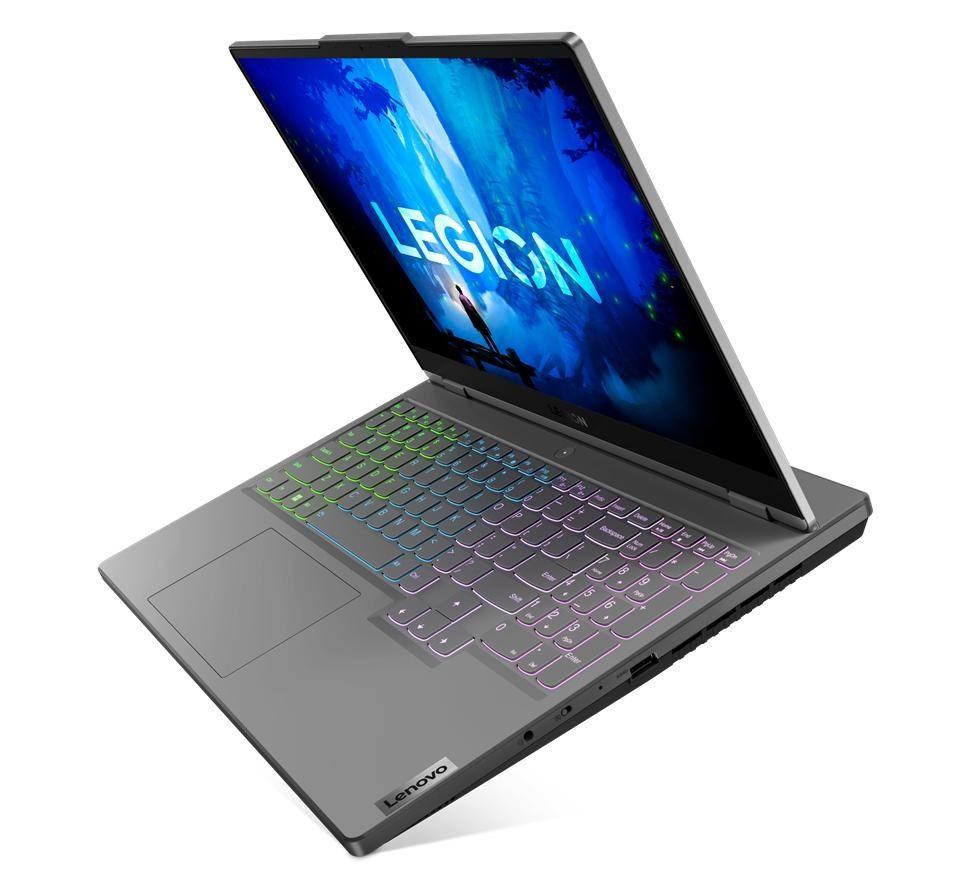Lenovo Legion 5 15IAH7H i7-12700H 15.6" WQHD IPS 300nits AG 165Hz 16GB DDR5 4800 SSD512 GeForce RTX 3070 8GB NoOS Storm Grey — zdjęcie 6