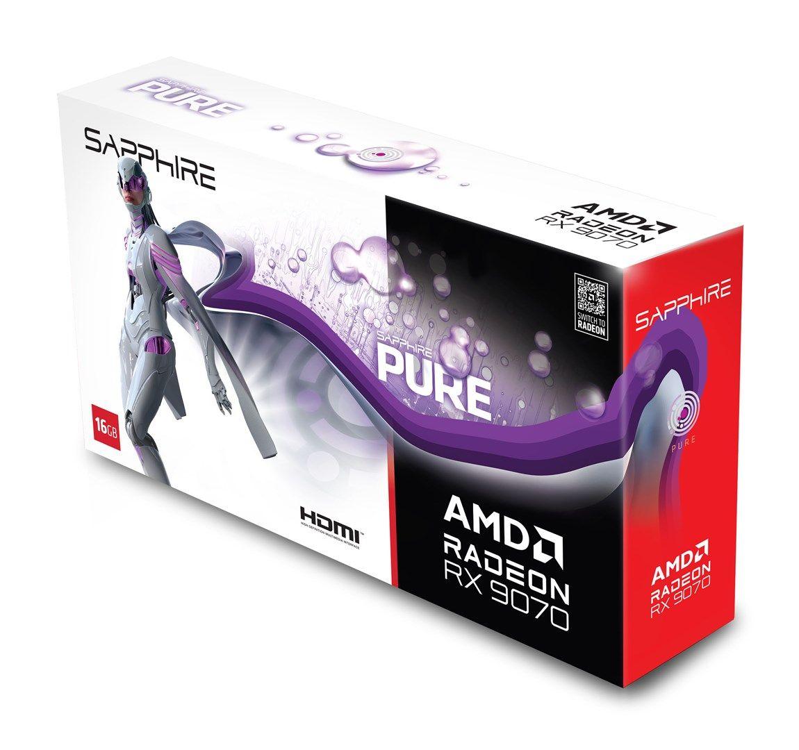 Karta graf. SAPPHIRE PURE RX 9070 GAMING OC 16GB — zdjęcie 8