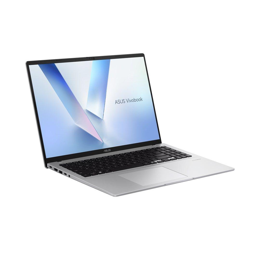 ASUS Vivobook 16 M1607GA-MB003W Ryzen AI 7 445 16.0"WUXGA IPS-level Panel 60Hz 300nits AG 16GB DDR5 SSD512 Radeon Graphics WLAN+BT Cam1080p 42WHrs Win11 Cool Silver — zdjęcie 2