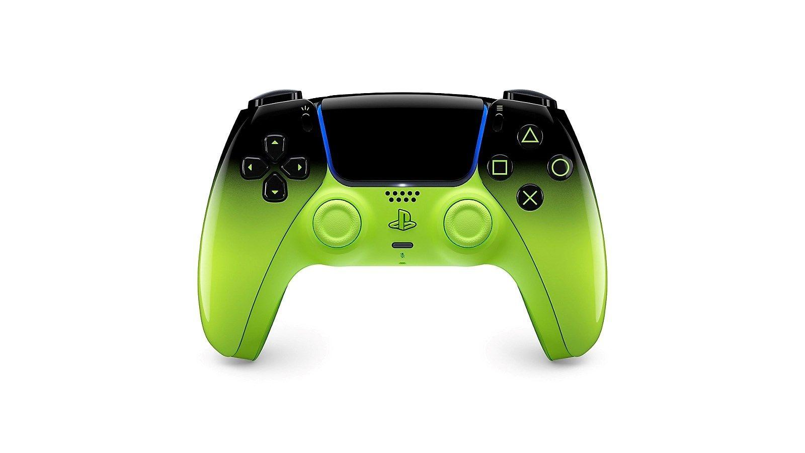 Kontroler SONY PS5 DualSense Remix Green New Edition — zdjęcie 5