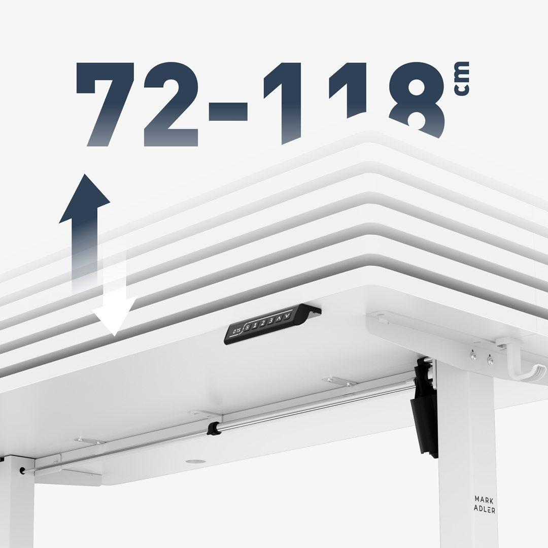 Biurko Leader 7.3 White — zdjęcie 8