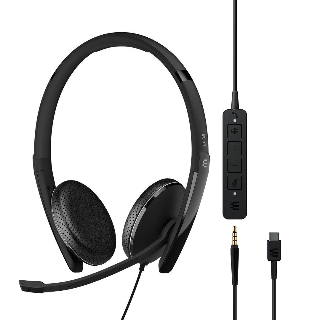 Słuchawki nauszne przewodowe Epos Adapt 165T USB-C II — zdjęcie 4