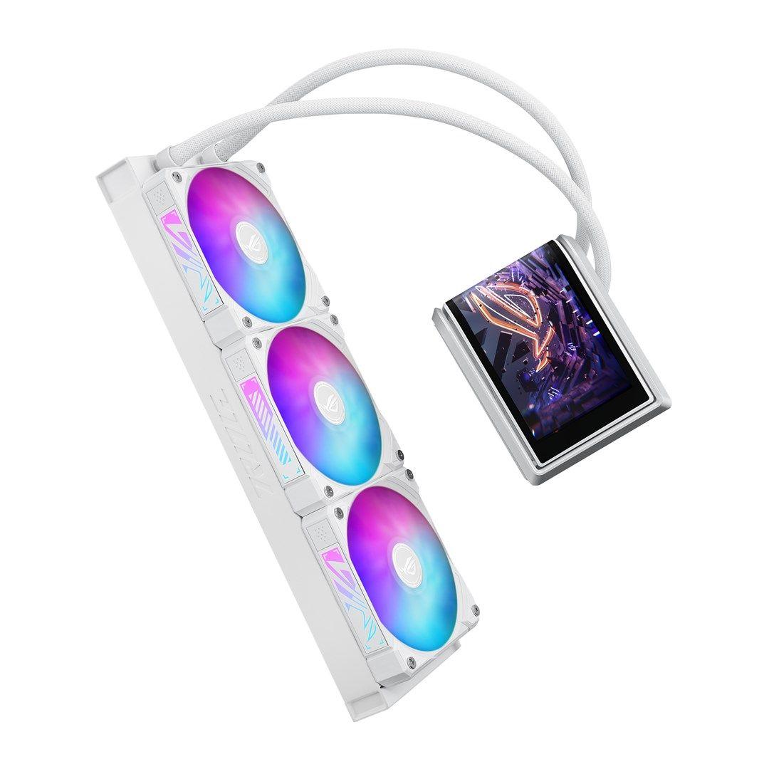 Chłodzenie ASUS ROG RYUO IV 360 ARGB WHT — zdjęcie 10