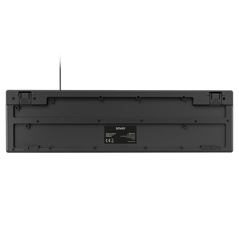 SAVIO KLAWIATURA PRZEWODOWA KB-01 — zdjęcie 5