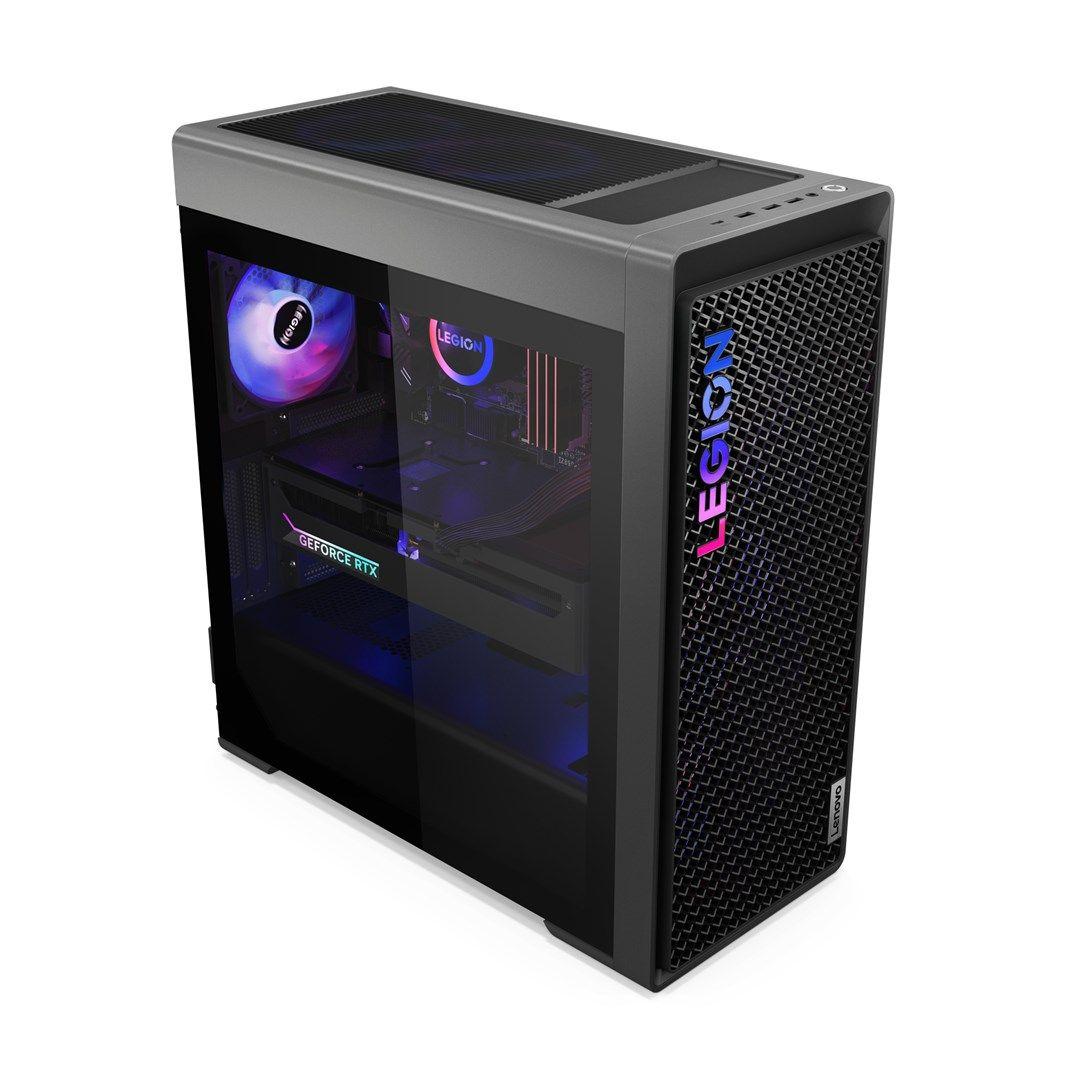 Lenovo Legion T7 34IAS10 Ultra 7 265KF 64GB DDR5 5600 SSD2TB GeForce RTX 5070 Ti 16GB NoOS Storm Grey — zdjęcie 2