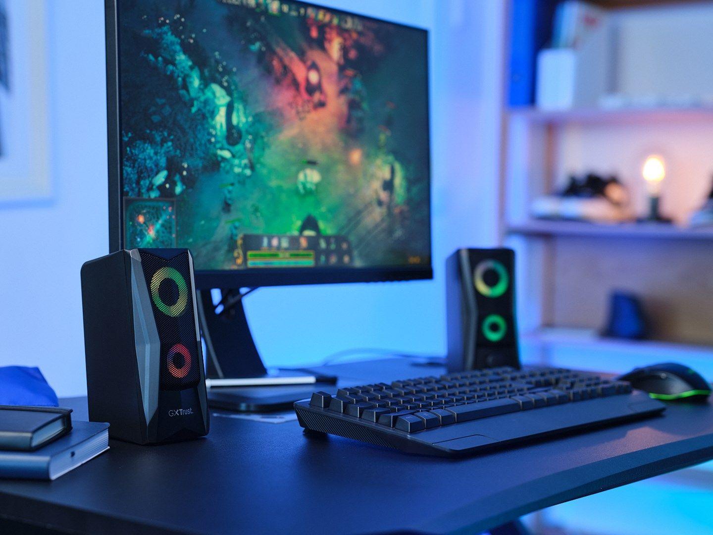 Głośnik TRUST GXT606B JAVV RGB BLK — zdjęcie 6