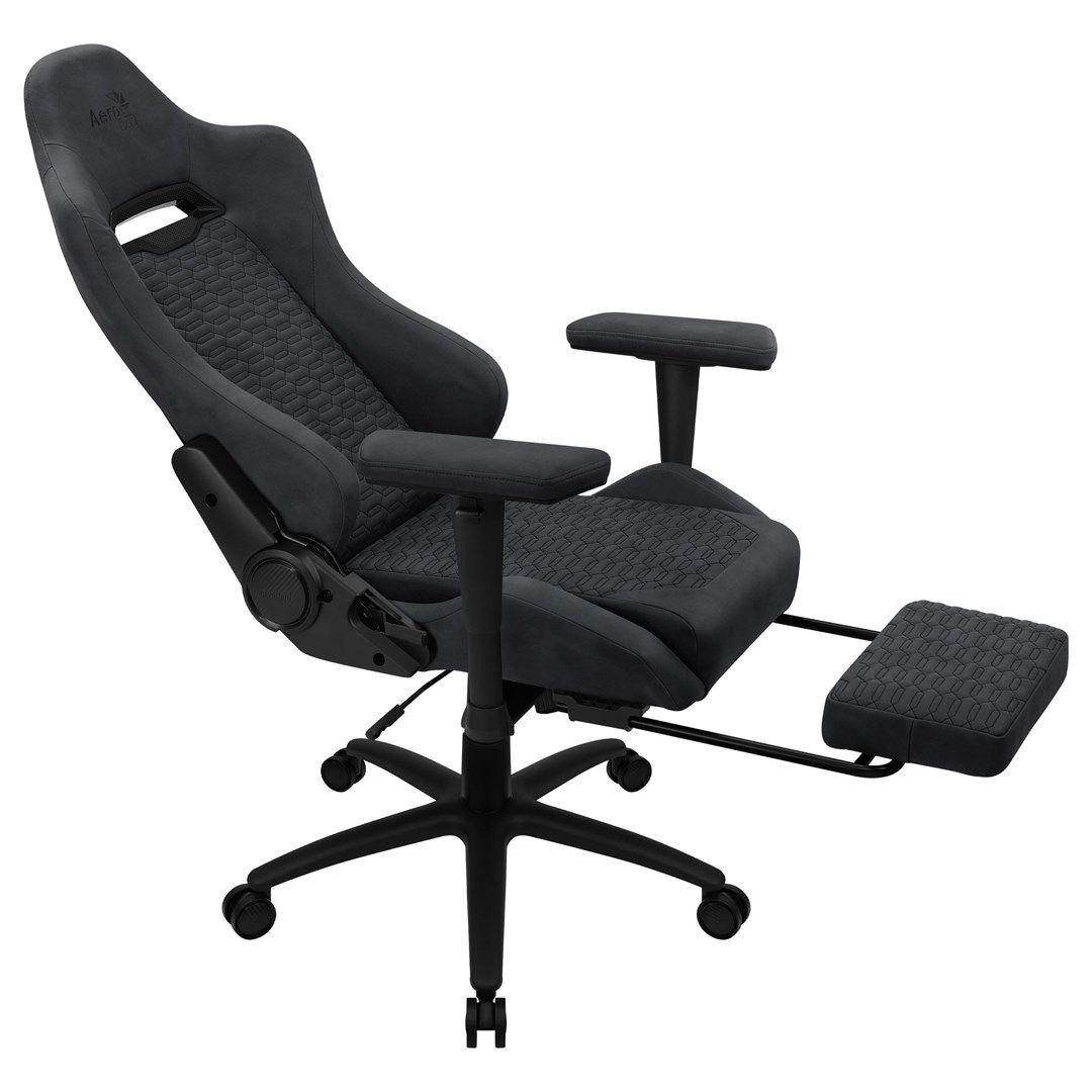 FOTEL AEROCOOL ROYAL AeroSuede SLATE GREY — zdjęcie 3