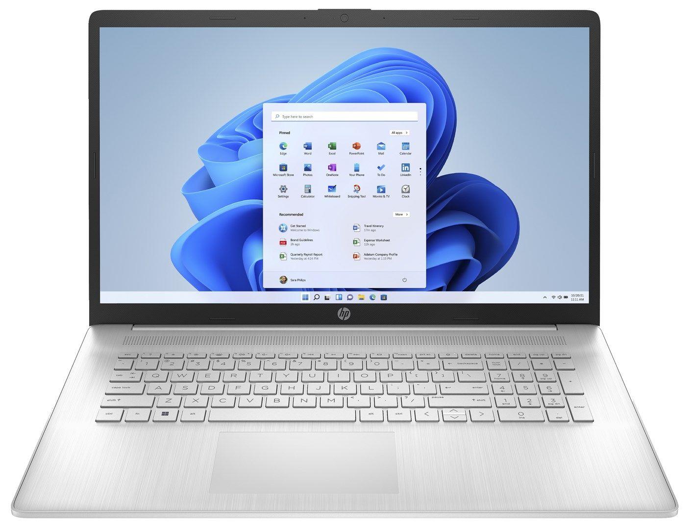HP 17-cp3114nw Ryzen 7 7730U 17,3"FHD AG IPS 250nits 16GB DDR4 SSD512 Radeon RX Vega 8 Cam720p 41Wh Win11 2Y Natural Silver — zdjęcie 1