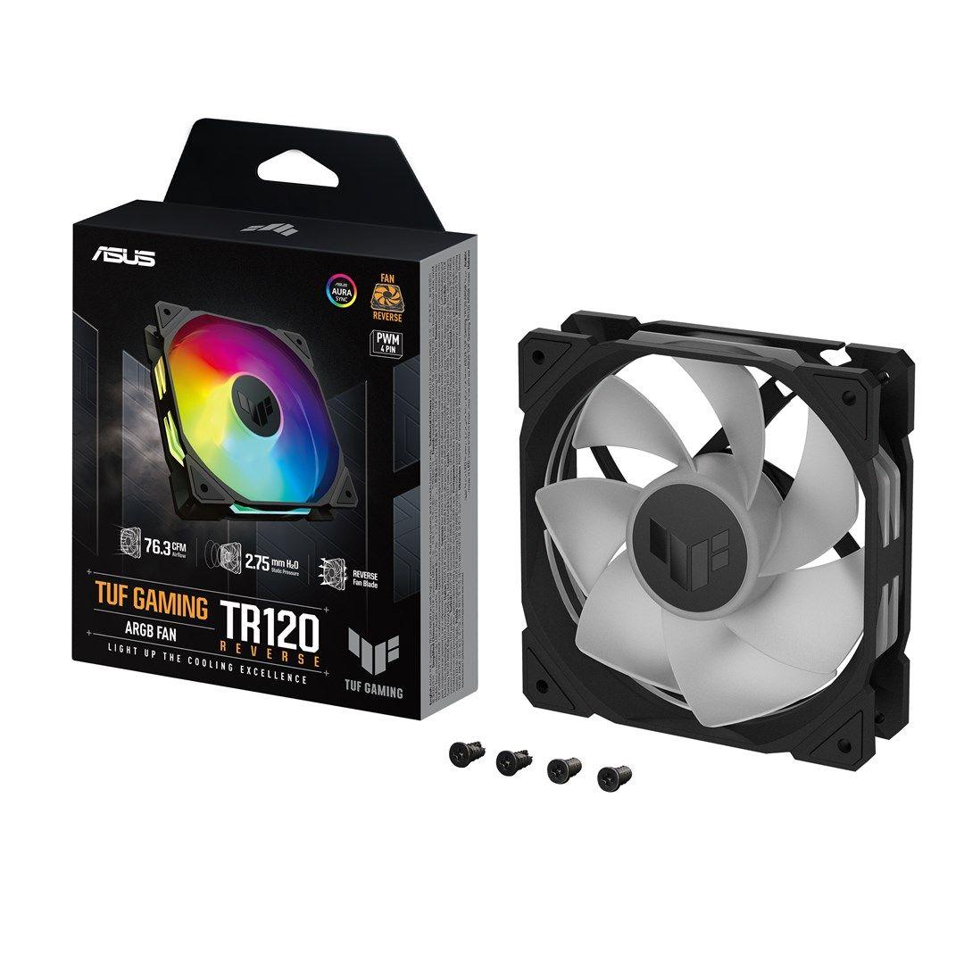 Wentylator ASUS TUF Gaming TR120 ARGB Reverse — zdjęcie 9