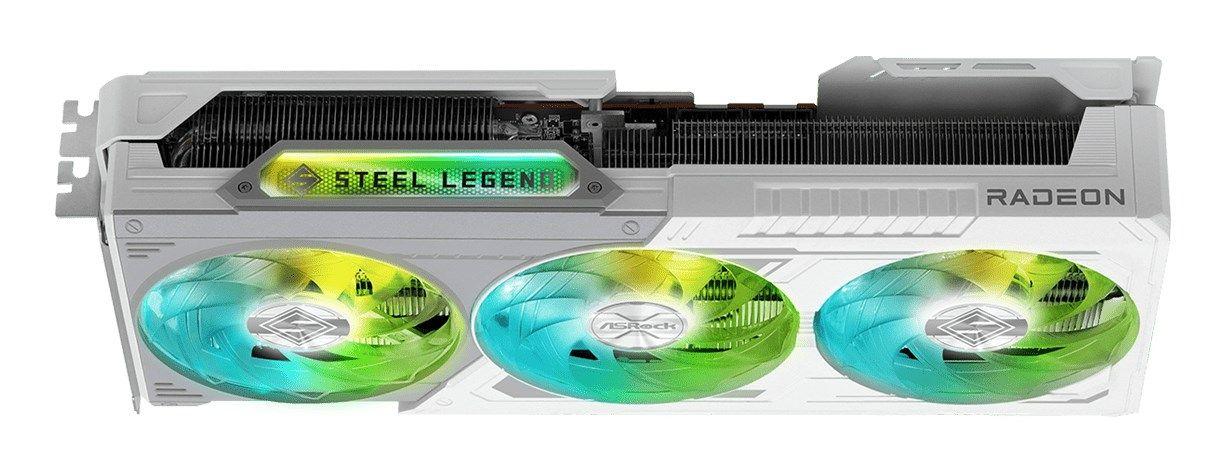 Karta graficzna ASRock Radeon RX 9070 XT Steel Legend 16GB — zdjęcie 4