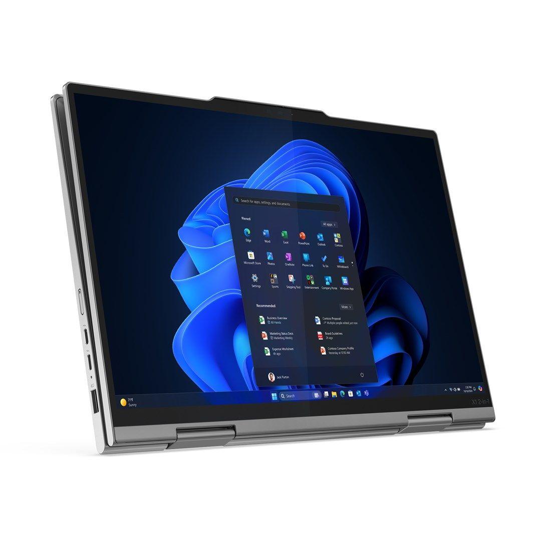 Lenovo ThinkPad X1 2-in-1 Gen 10 Aura Edition Ultra 7 258V 14.0"2.8K Touch OLED 500nits 120Hz AG 32GB LPDDR5x-8533 SSD1TB Arc Graphics 140V 57Wh W11Pro Grey 3Y OnSite — zdjęcie 13