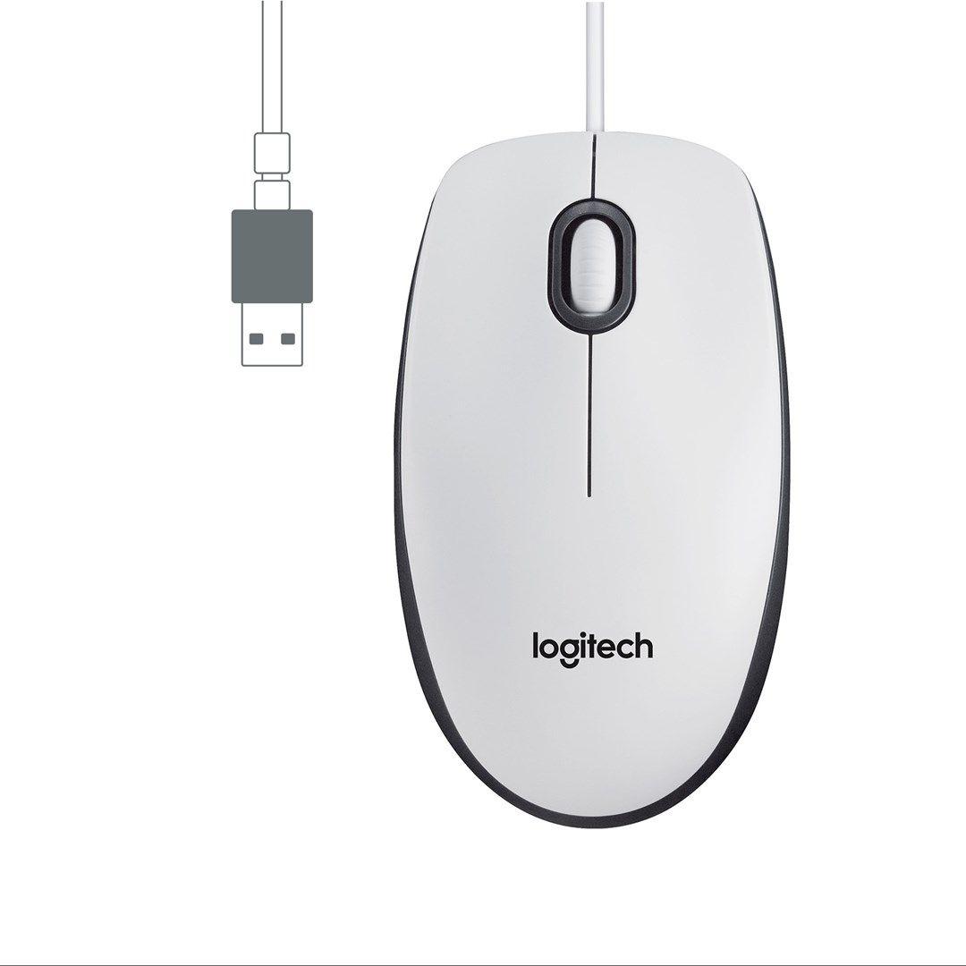 Mysz Logitech M100 White — zdjęcie 3